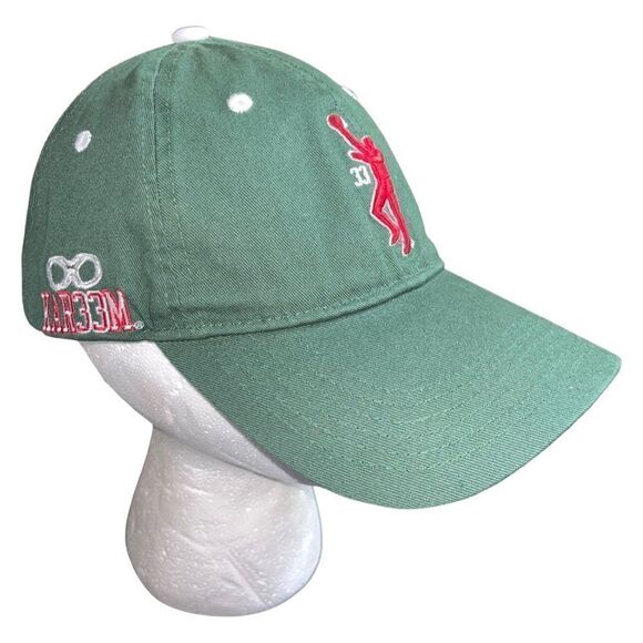 Milwaukee Bucks Melonhead Series Kareem Abdul Jabbar #33‎ Adjustable Green Hat - Picture 1 of 6
